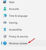 update windows