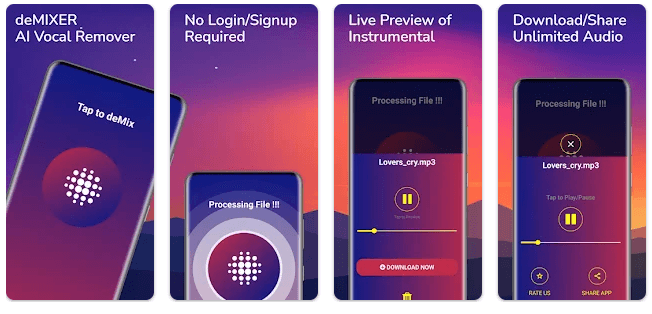 AI Vocal Remover Karaoke Maker