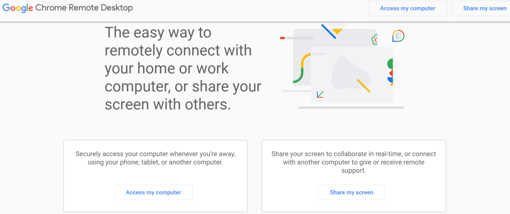 Chrome Remote Desktop