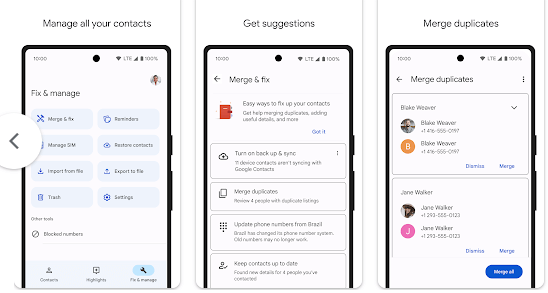 Contacts by Google