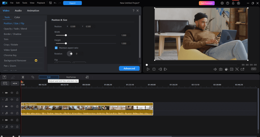 Edit video
