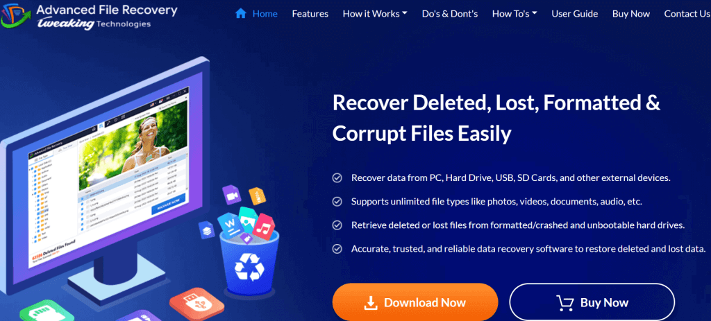 File recovery software