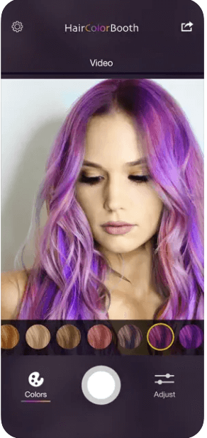 Hair Color Booth