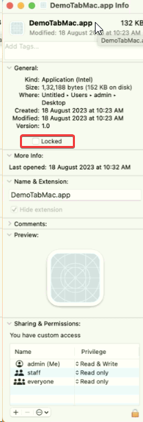 Locked