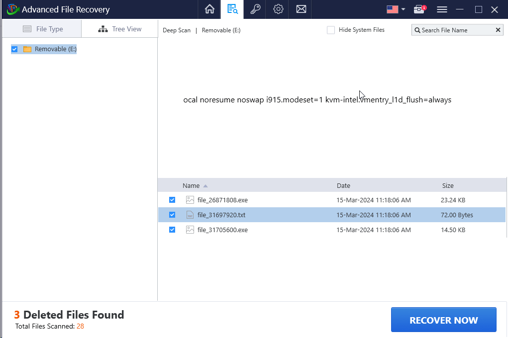 Recover your Data