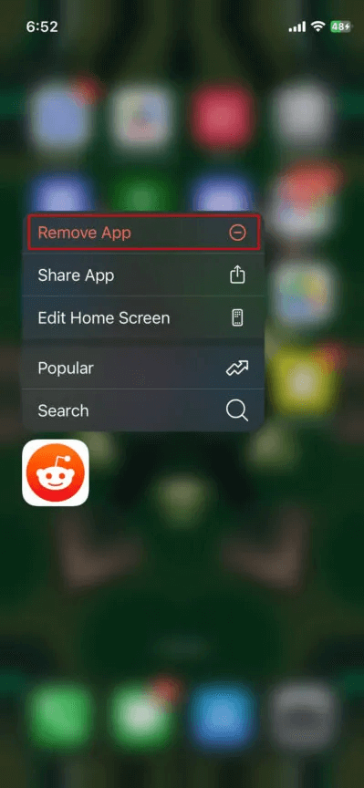 Remove app