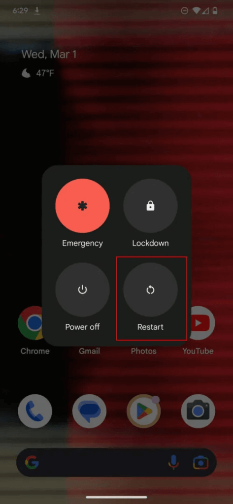 Restart Device