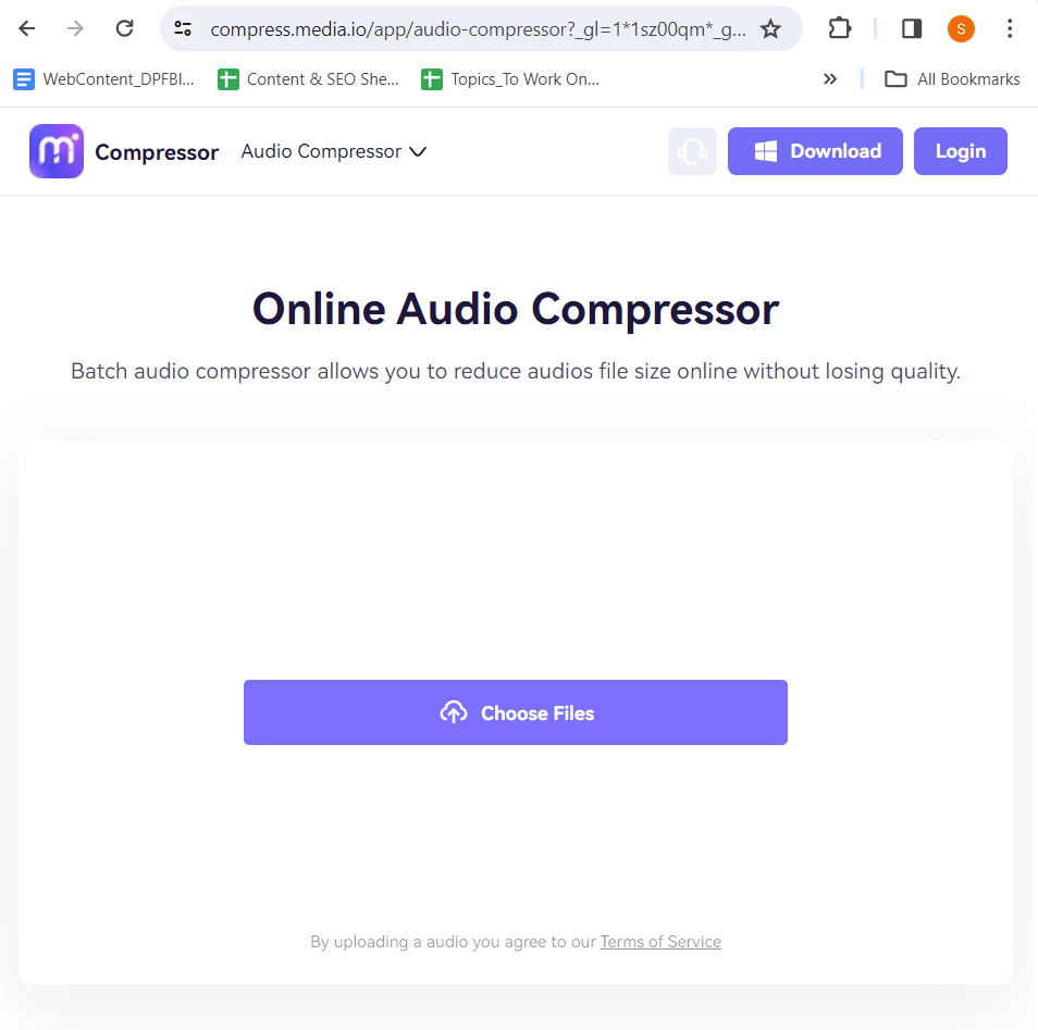 compress files