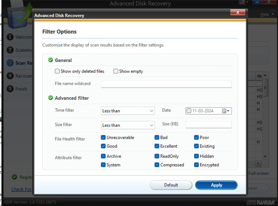 data recovery
