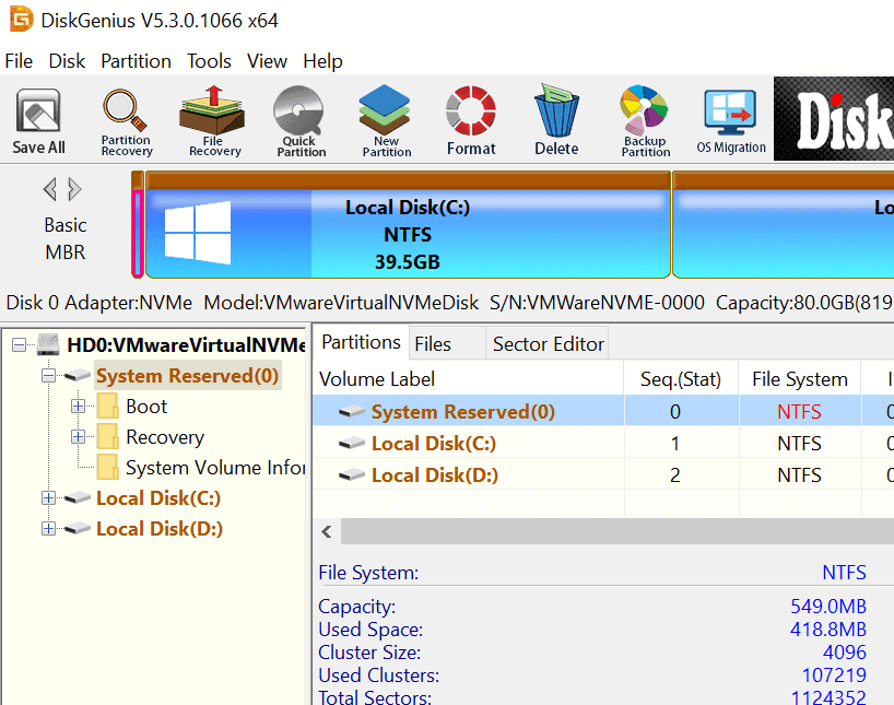 Disk Genius