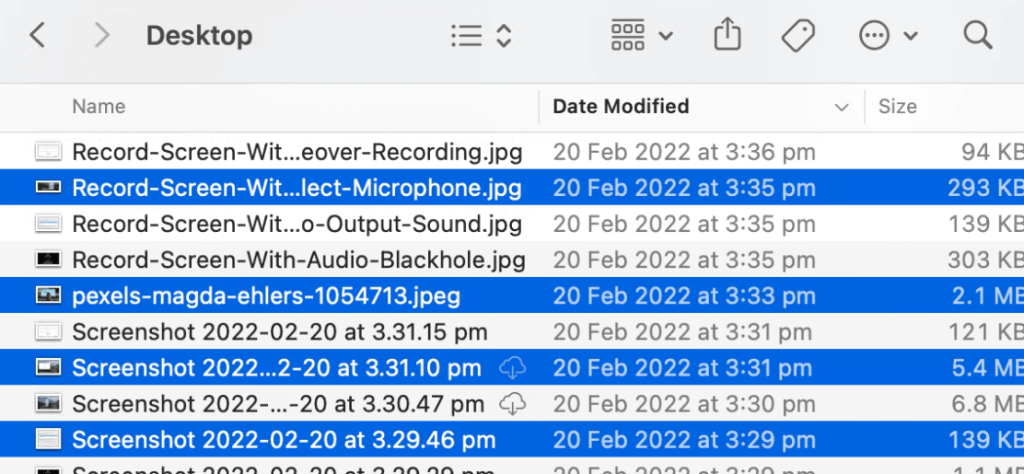 Select More Than One File