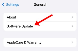 Software update