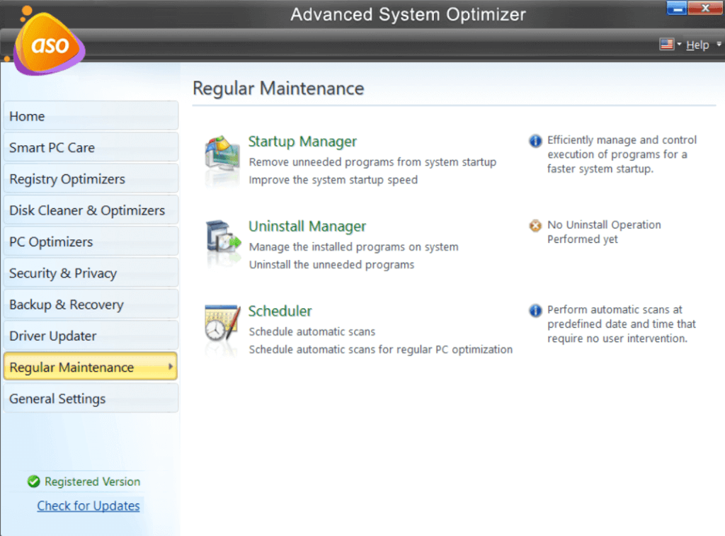 System optimizer