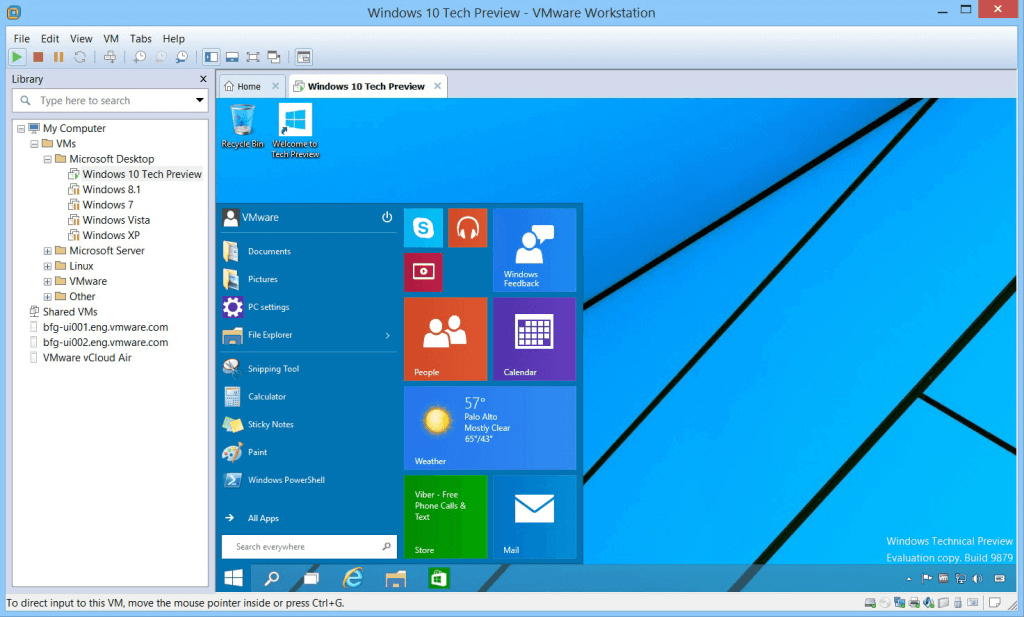 VMware Workstation Player