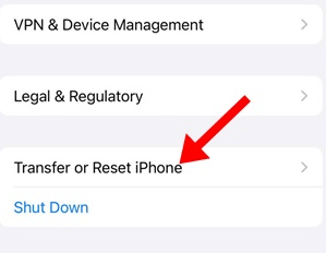 reset phone
