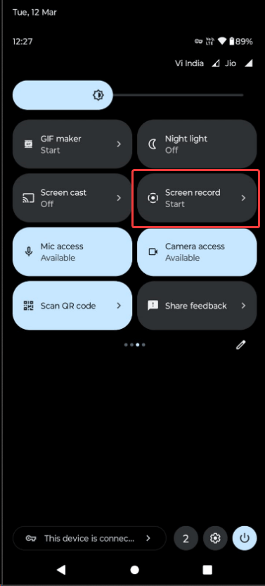 screen record