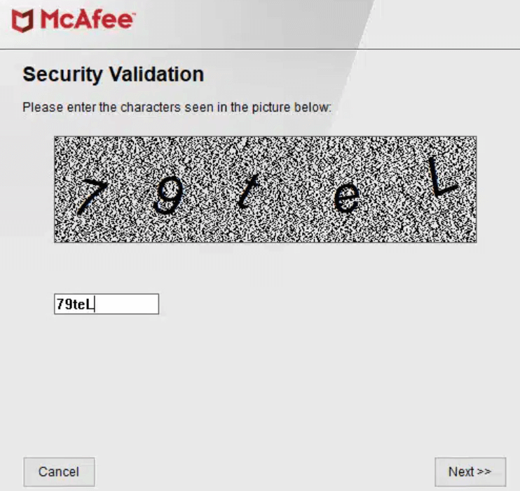 security validation