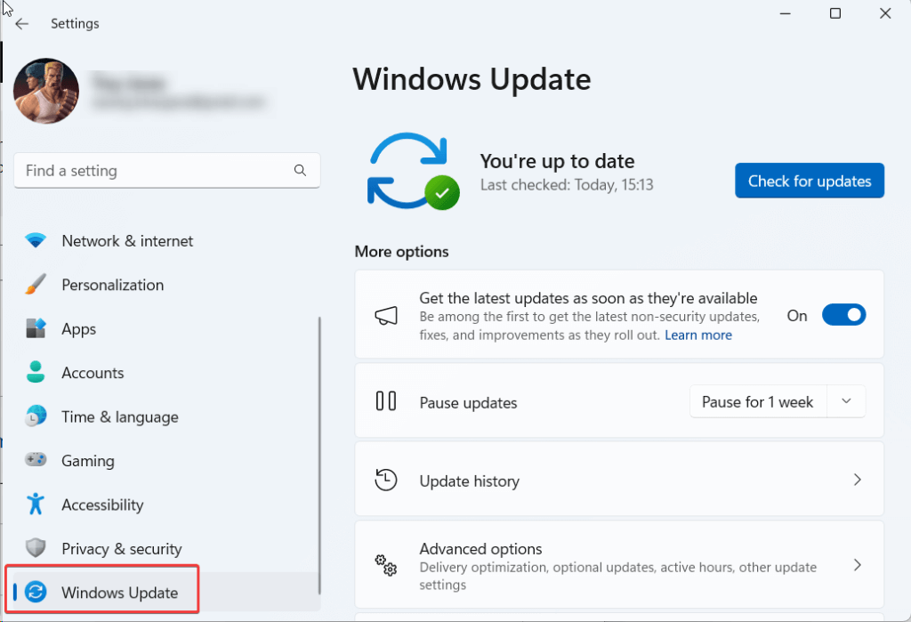 windows update