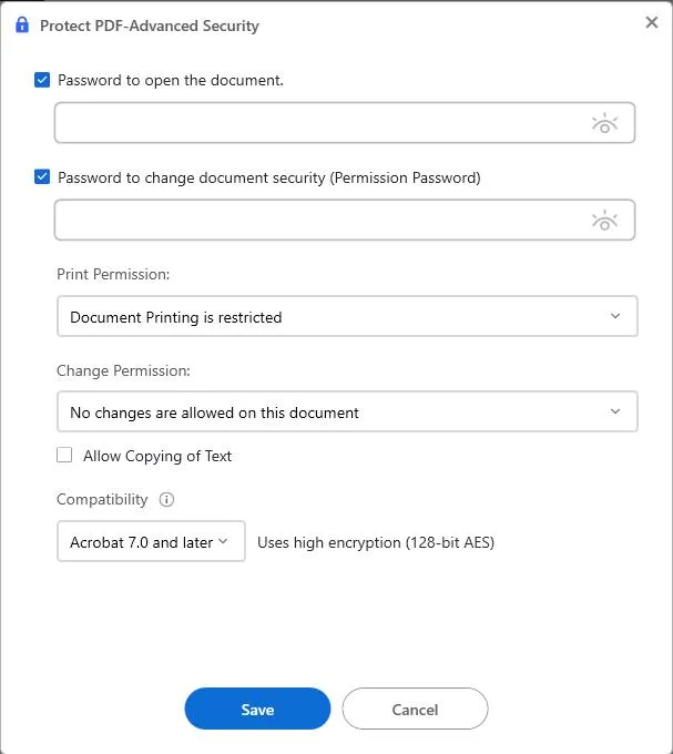 Advanced Security