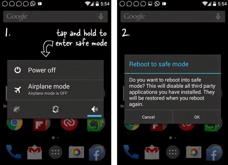 Access Android’s Safe Mode