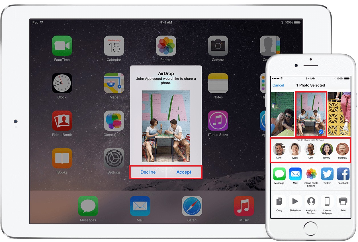 Airdrop files