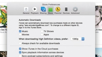 Automatic downloads