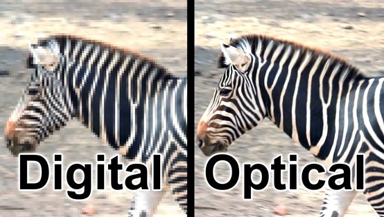 Avoid Digital zoom