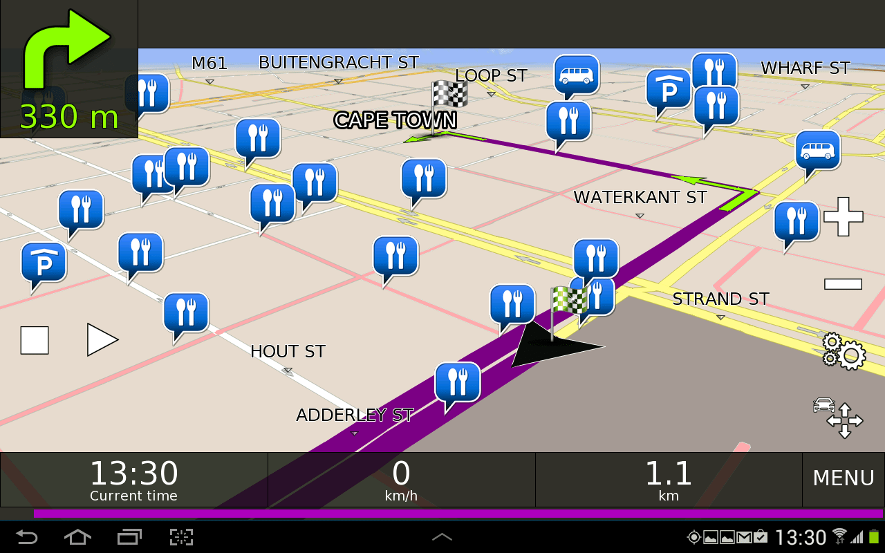 BE-ON-ROAD - GPS Navigation