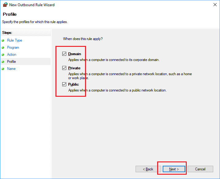 Block Internet Access For A Program In Windows 10