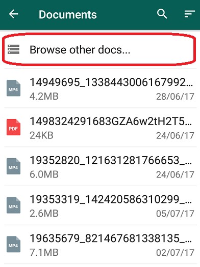 Browse other docs