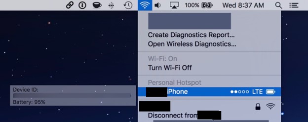 Check iPhone Battery From Mac