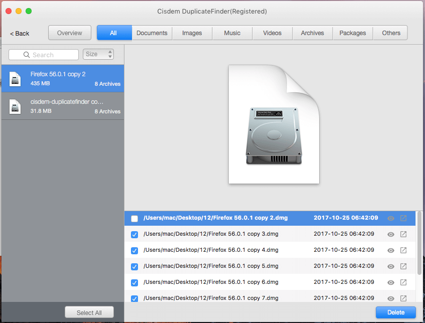 mac cleaner duplicate files