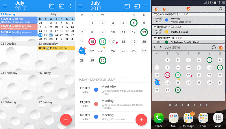 CloudCal Calendar- best calendar app for android 2017
