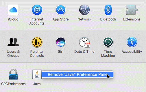Completely Remove Unwanted Preference Panes in mac