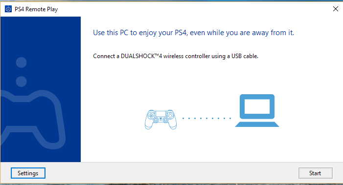 Connect PS4 to PC