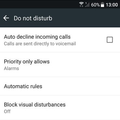DND priority notifications