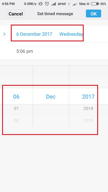 Date option