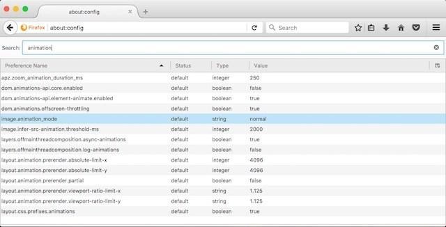  Discontinue GIFs from auto playing on Mozilla Firefox