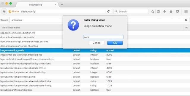  Discontinue GIFs from auto playing on Mozilla Firefox
