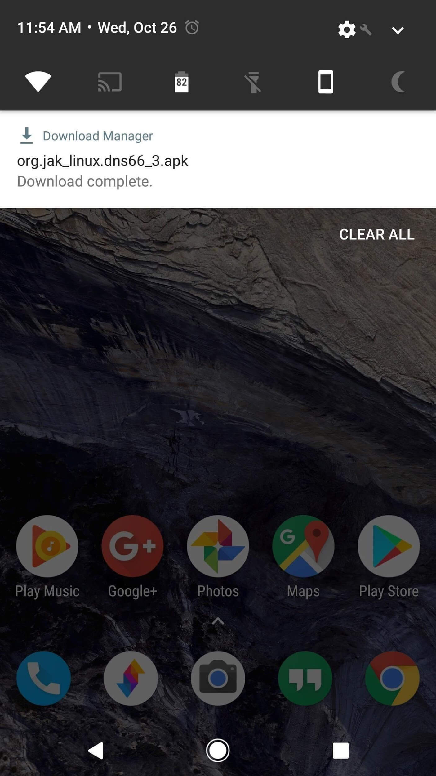 Download complete