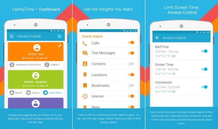FamilyTime Dashboard