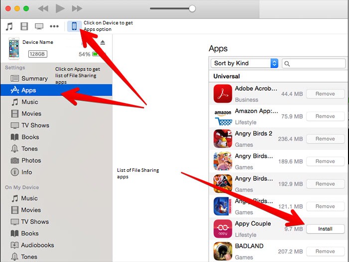 File Sharing