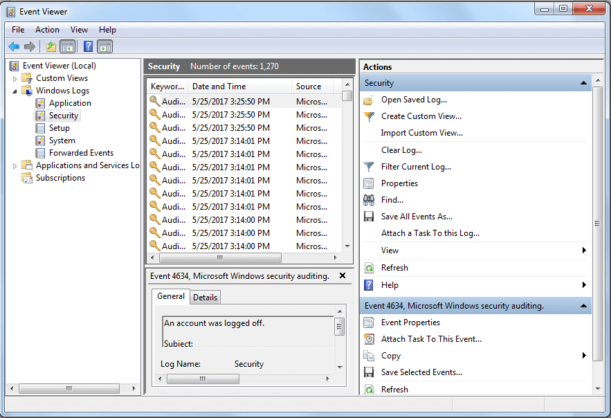 Find Who Logged Into Your Computer And When