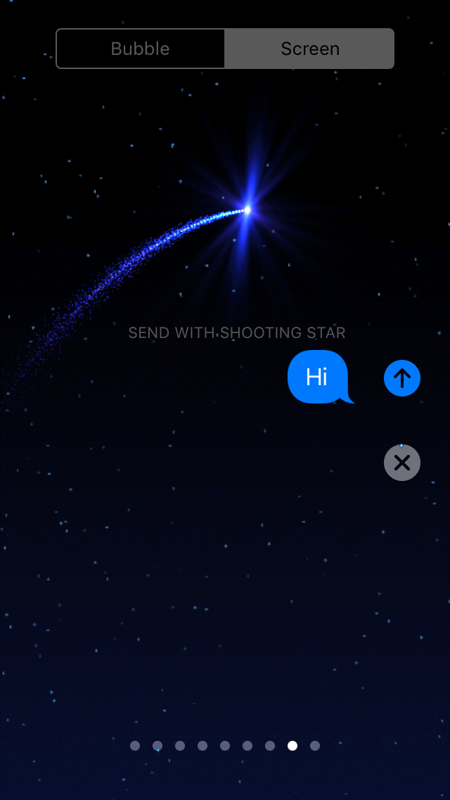shooting stars