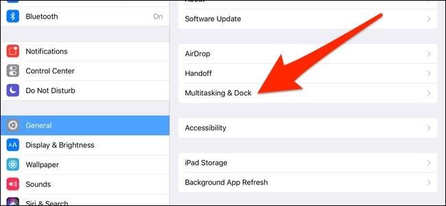 General multitasking and dock