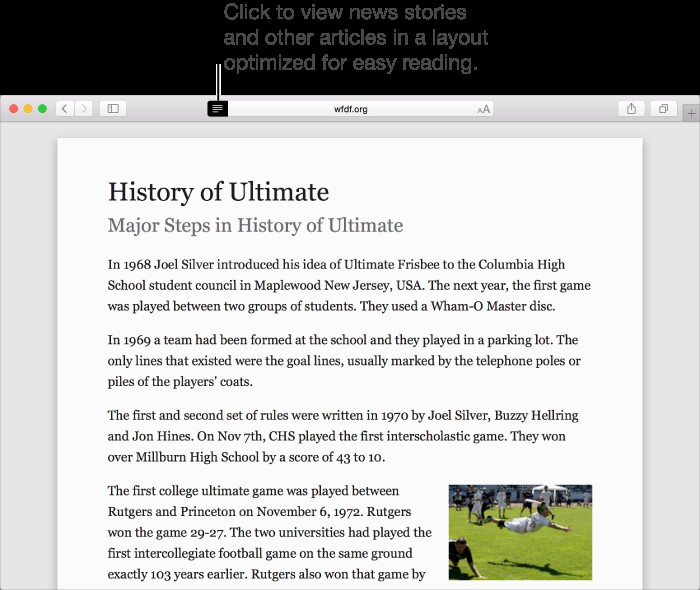 History of ultimate