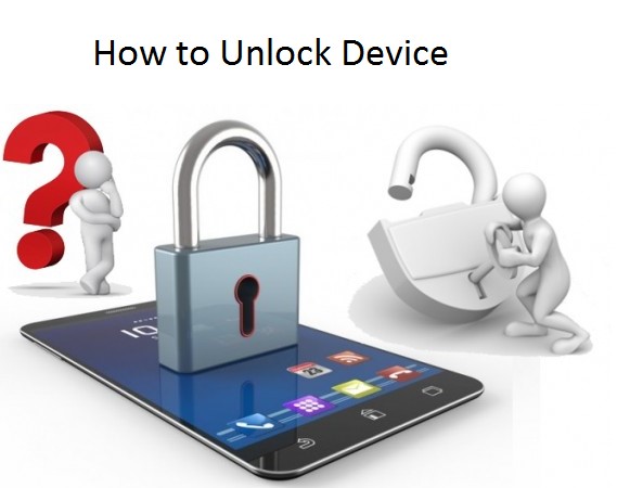 How to unlock device