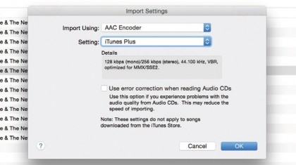 Import a CD