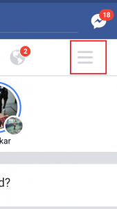 Logout using Facebook app 1