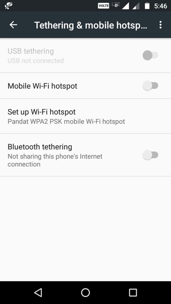 Mobile Wi-Fi hotspot